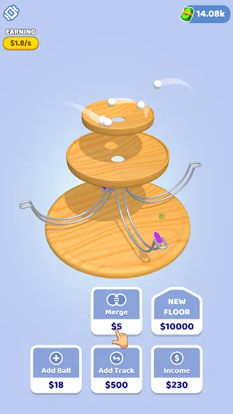 Скачать взлом Spinning Balls (Спиннинг Болз)  [МОД Unlocked] — полная версия apk на Андроид screen 2