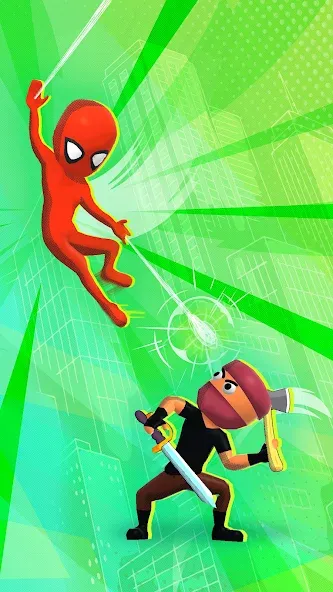 Взлом Web Master: Stickman Superhero (Вебмастер)  [МОД Много денег] — полная версия apk на Андроид screen 2