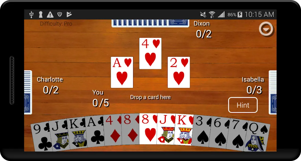 Скачать взлом Spades Card Classic (Спейдс Кард Классик)  [МОД Все открыто] — стабильная версия apk на Андроид screen 3