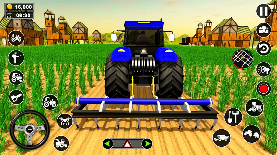 Скачать взлом Real Tractor Driving Simulator (Реальный симулятор вождения трактора)  [МОД Бесконечные деньги] — последняя версия apk на Андроид screen 3