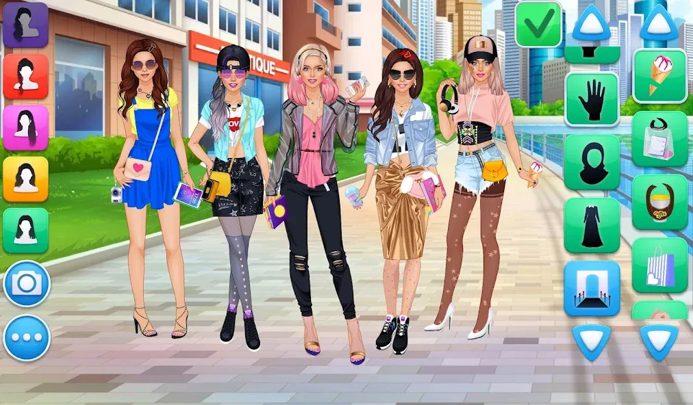 Взломанная College Girls Team Makeover  [МОД Unlocked] — полная версия apk на Андроид screen 5