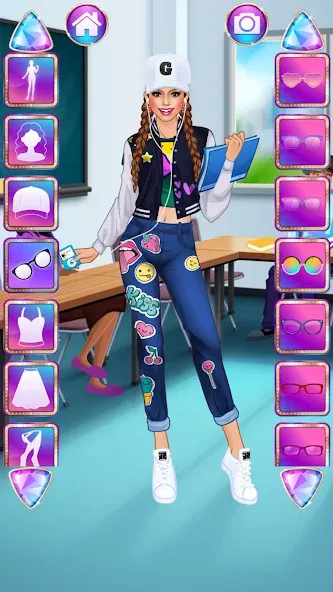 Взломанная Superstar Career: Dress Up  [МОД Все открыто] — полная версия apk на Андроид screen 1