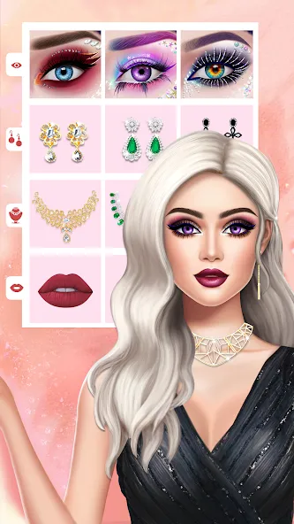 Скачать взлом DIY Makeup: Beauty Makeup Game  [МОД Mega Pack] — стабильная версия apk на Андроид screen 2