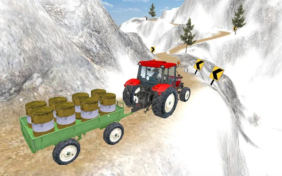 Взломанная Tractor Driver 3D Farming Sim (Тракторист 3D Симулятор Фермерства)  [МОД Меню] — полная версия apk на Андроид screen 2