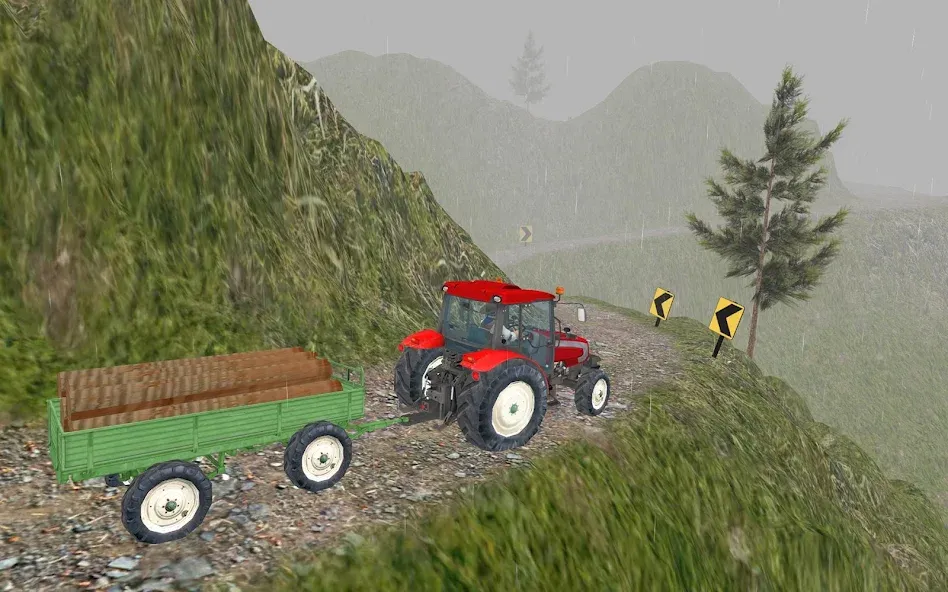 Взломанная Tractor Driver 3D Farming Sim (Тракторист 3D Симулятор Фермерства)  [МОД Меню] — полная версия apk на Андроид screen 3