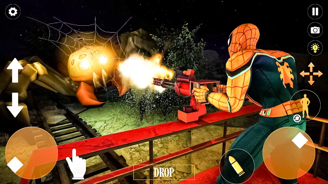 Скачать взлом Horror Spider : Scary Train  [МОД Unlocked] — стабильная версия apk на Андроид screen 2