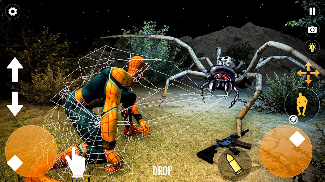 Скачать взлом Horror Spider : Scary Train  [МОД Unlocked] — стабильная версия apk на Андроид screen 3