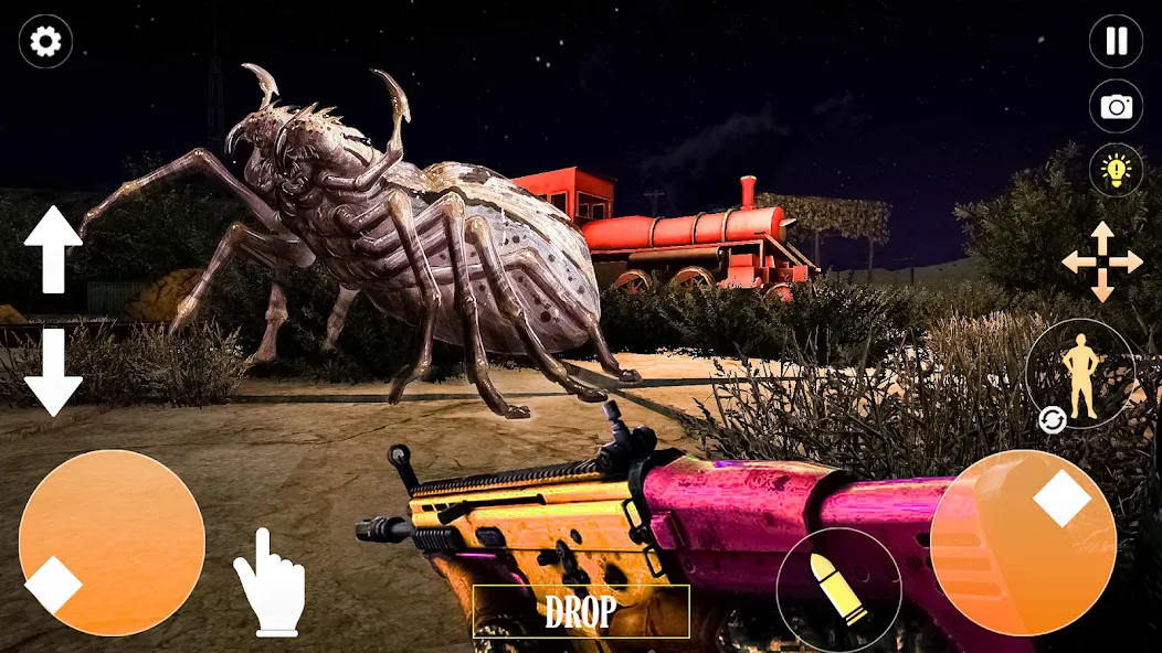 Скачать взлом Horror Spider : Scary Train  [МОД Unlocked] — стабильная версия apk на Андроид screen 5