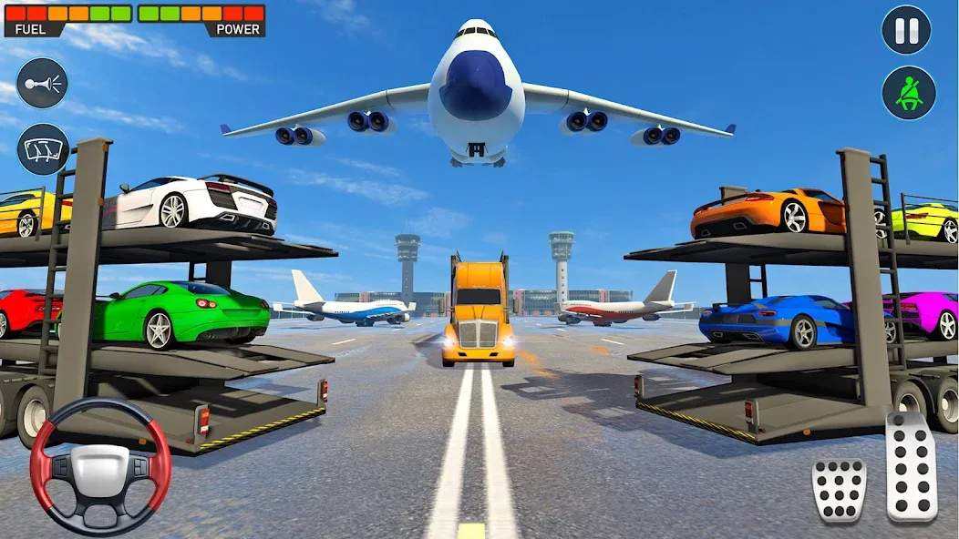 Взломанная Aeroplane Games 3d & Airplane  [МОД Unlimited Money] — последняя версия apk на Андроид screen 1