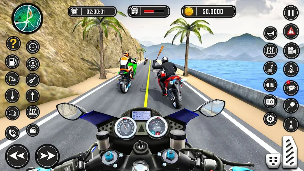 Взлом Bike Racing Games — Bike Game (Байк Рейсинг Геймс)  [МОД Много монет] — полная версия apk на Андроид screen 1