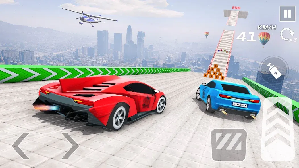 Взлом Car Games 3D — GT Car Stunts (ДжиТи Кар Стантс)  [МОД Меню] — стабильная версия apk на Андроид screen 1