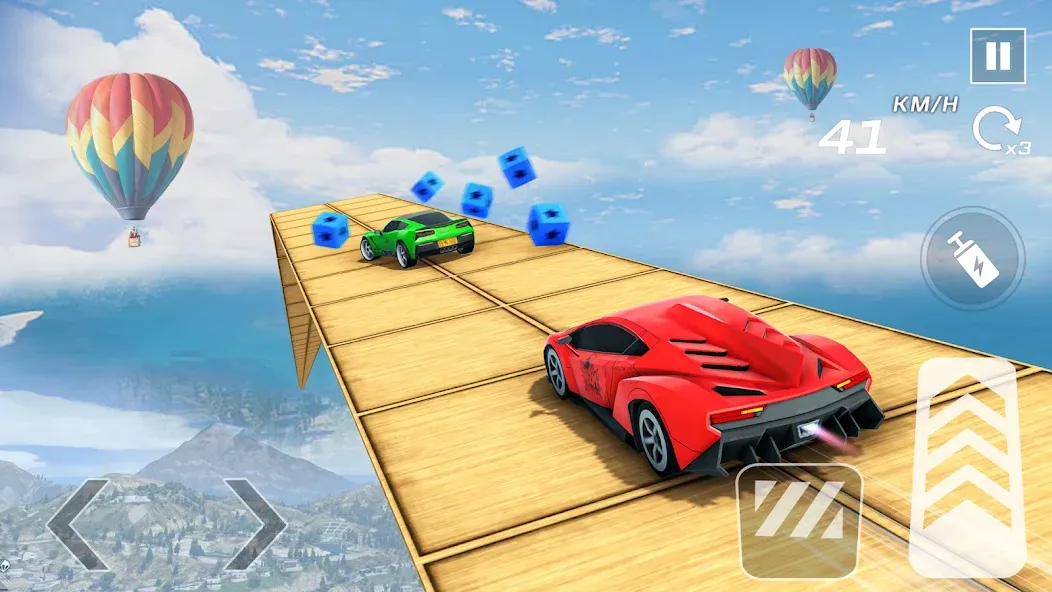 Взлом Car Games 3D — GT Car Stunts (ДжиТи Кар Стантс)  [МОД Меню] — стабильная версия apk на Андроид screen 4