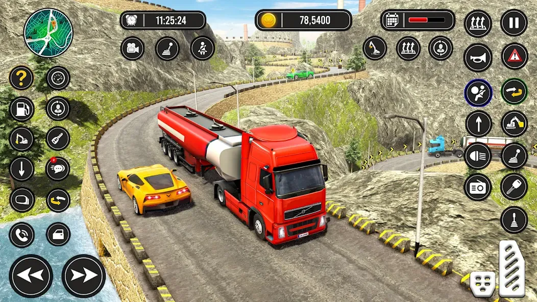 Взлом Truck Simulator — Truck Games (Трак Симулятор)  [МОД Menu] — стабильная версия apk на Андроид screen 3