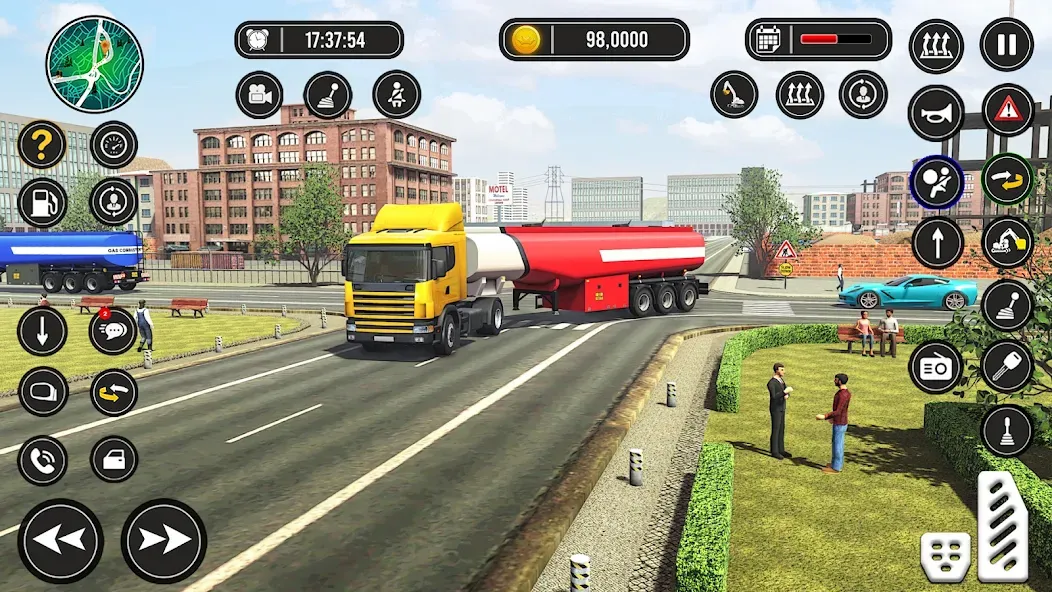 Взлом Truck Simulator — Truck Games (Трак Симулятор)  [МОД Menu] — стабильная версия apk на Андроид screen 4