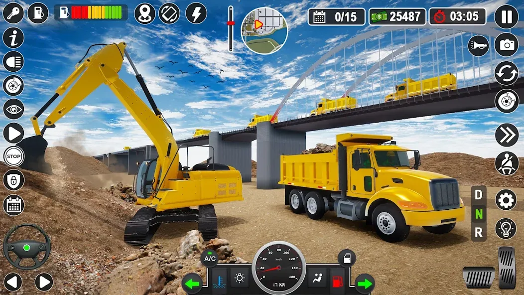 Взлом Construction Games Simulator  [МОД Бесконечные монеты] — полная версия apk на Андроид screen 4