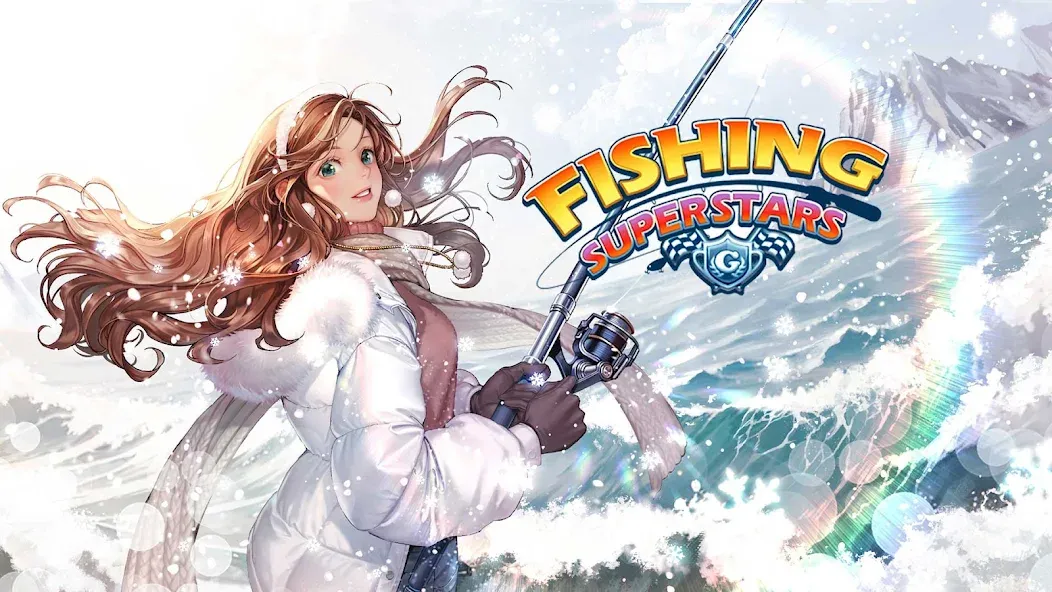 Взломанная Fishing Superstars (Фишинг Суперзвезды)  [МОД Бесконечные деньги] — полная версия apk на Андроид screen 1