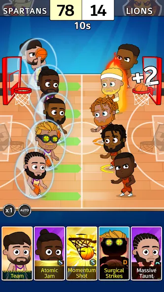 Взлом Idle Five Basketball tycoon (Айдл Файв Баскетбольный тайкун)  [МОД Много монет] — последняя версия apk на Андроид screen 4