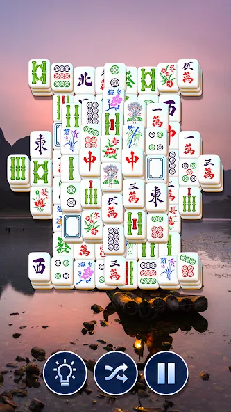 Взломанная Mahjong Club — Solitaire Game  [МОД Бесконечные деньги] — стабильная версия apk на Андроид screen 2