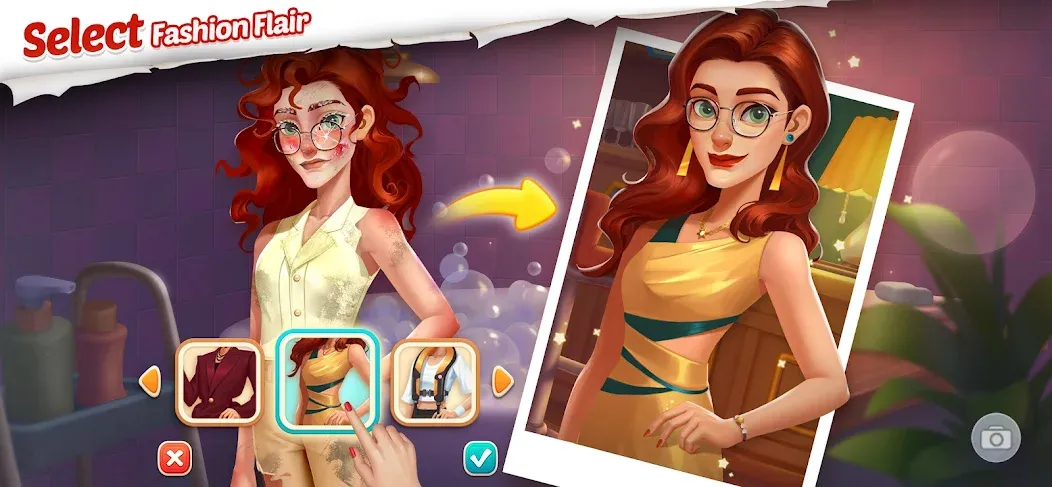 Скачать взлом Garden Affairs: Design & Match (Гарден Эфферс)  [МОД Меню] — стабильная версия apk на Андроид screen 2