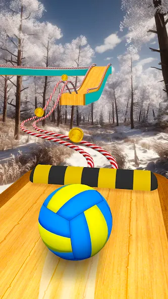 Взломанная Fast Ball Jump — Going Ball 3d (Скай Болл Джамп)  [МОД Меню] — полная версия apk на Андроид screen 4