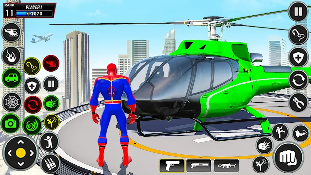 Скачать взлом Miami Superhero: Spider Games  [МОД Бесконечные монеты] — последняя версия apk на Андроид screen 2