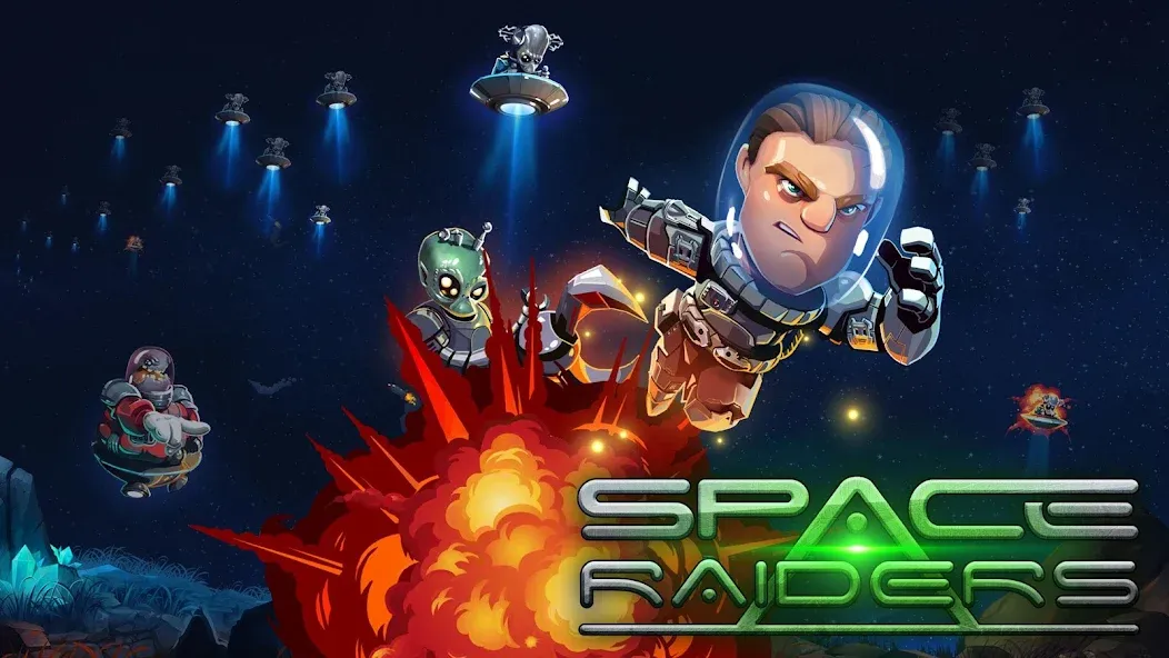 Скачать взлом Space Raiders RPG  [МОД Меню] — полная версия apk на Андроид screen 1