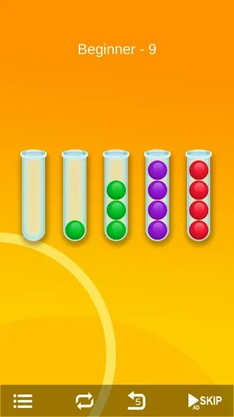 Скачать взлом Ball Sort — Bubble Sort Puzzle (Болл Сорт)  [МОД Много денег] — полная версия apk на Андроид screen 4