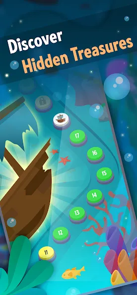 Скачать взломанную Word Riddles: Guess & Learn  [МОД Mega Pack] — последняя версия apk на Андроид screen 3