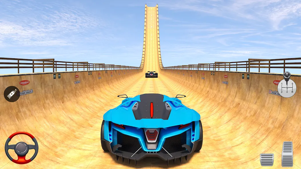 Взлом Superhero Car: Mega Ramp Games (Рамп Кар Гейм)  [МОД Бесконечные деньги] — стабильная версия apk на Андроид screen 4