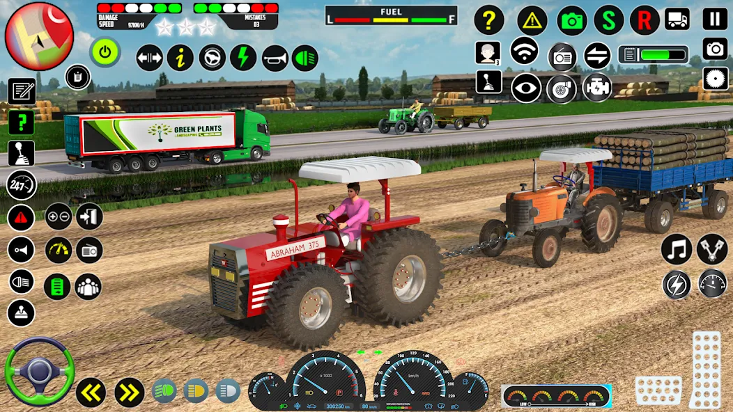 Скачать взломанную Farming Tractor Game Simulator (Фарминг Трактор Игра Симулятор)  [МОД Много денег] — полная версия apk на Андроид screen 4