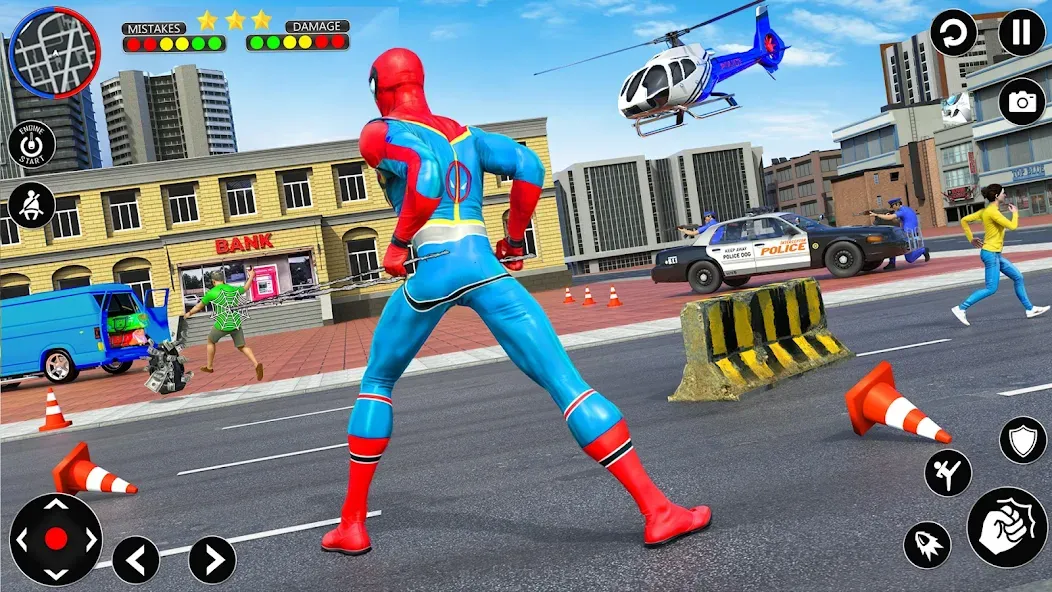 Взлом Spider Rope Hero Spider Games  [МОД Бесконечные монеты] — стабильная версия apk на Андроид screen 3