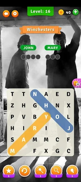 Взлом Supernatural Word Search (упернатуральный поиск слов)  [МОД Mega Pack] — последняя версия apk на Андроид screen 4