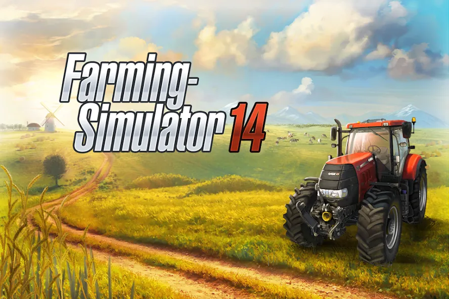 Скачать взлом Farming Simulator 14 (Фарминг Симулятор 14)  [МОД Бесконечные деньги] — последняя версия apk на Андроид screen 1