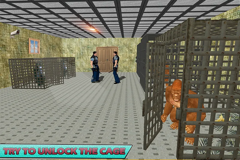 Взломанная Gorilla Smash City Escape Jail  [МОД Много монет] — полная версия apk на Андроид screen 4