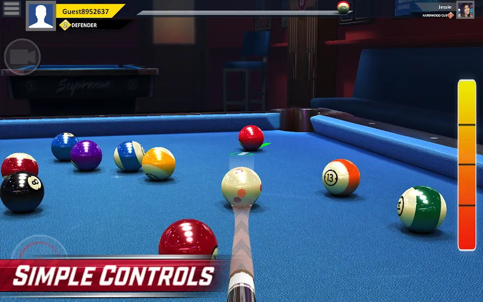 Скачать взлом Pool Stars — 3D Online Multipl (Пул Старс)  [МОД Много денег] — стабильная версия apk на Андроид screen 2