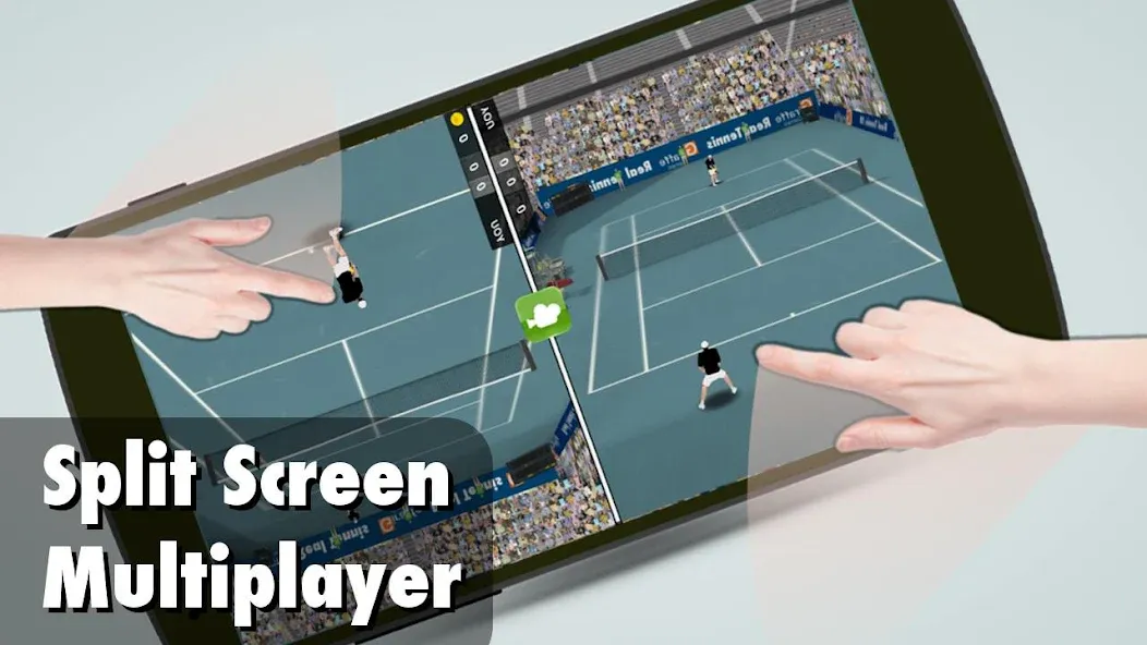 Взломанная Tennis Champion 3D — Online Sp  [МОД Меню] — стабильная версия apk на Андроид screen 4