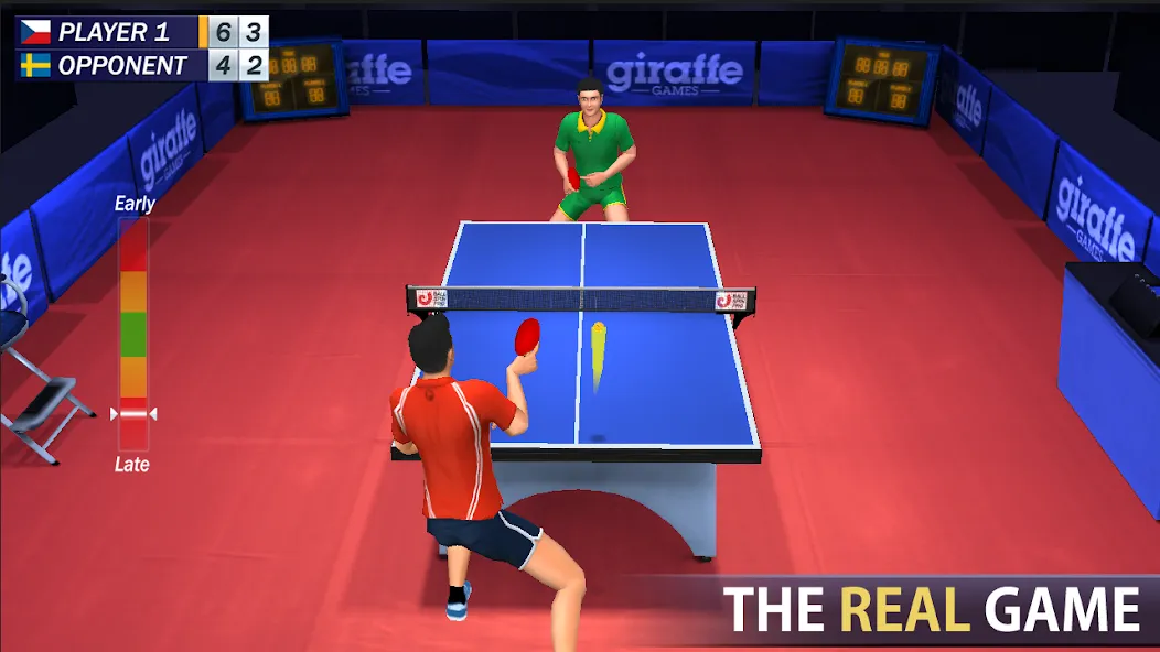 Скачать взлом Table Tennis  [МОД Много денег] — стабильная версия apk на Андроид screen 2