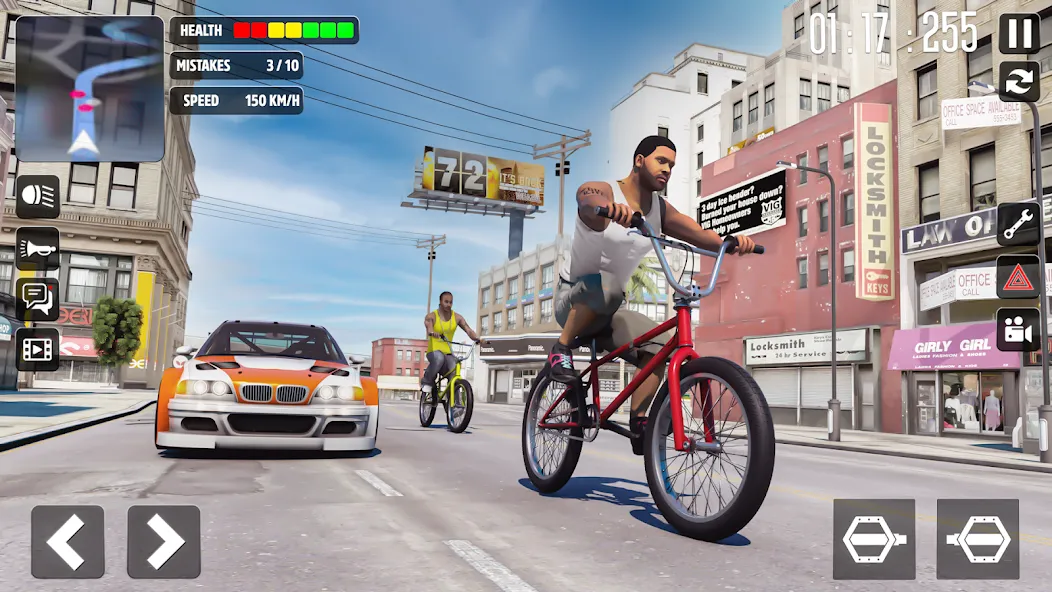 Взломанная Cycle Stunt Games: Cycle Game (Оффроад Велосипедист )  [МОД Меню] — последняя версия apk на Андроид screen 1