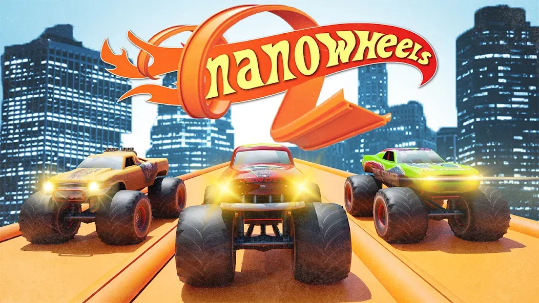 Скачать взлом Nano Monster Truck Jam Game  [МОД Unlocked] — стабильная версия apk на Андроид screen 1