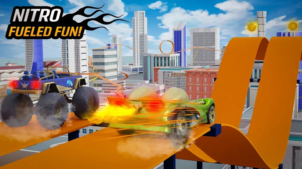 Скачать взлом Nano Monster Truck Jam Game  [МОД Unlocked] — стабильная версия apk на Андроид screen 4