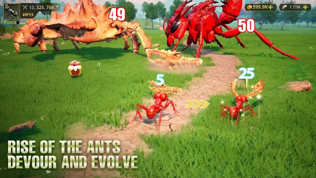 Скачать взломанную Ant Legion: For The Swarm (Ант Легион)  [МОД Unlimited Money] — полная версия apk на Андроид screen 2