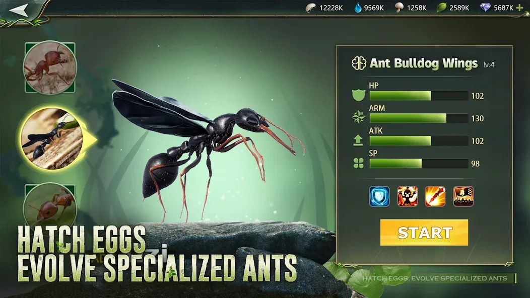 Скачать взломанную Ant Legion: For The Swarm (Ант Легион)  [МОД Unlimited Money] — полная версия apk на Андроид screen 5