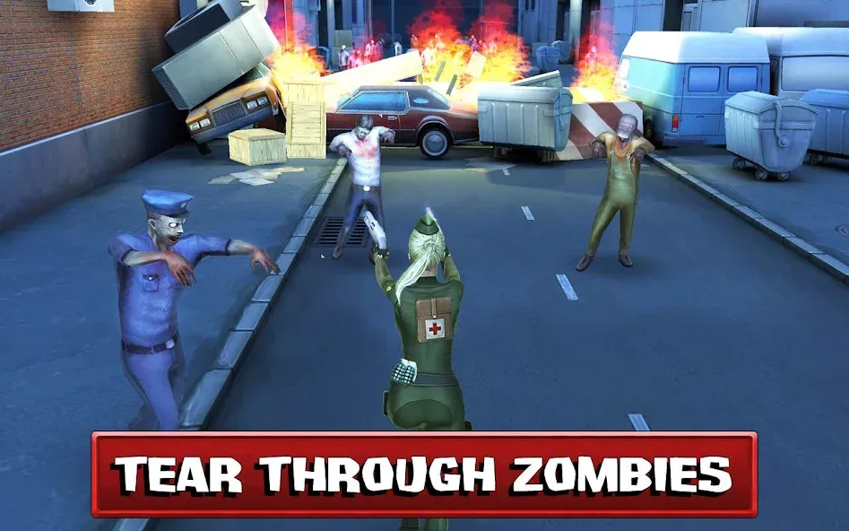 Скачать взлом Dead Route: Zombie Apocalypse (Дед Роут)  [МОД Меню] — стабильная версия apk на Андроид screen 2