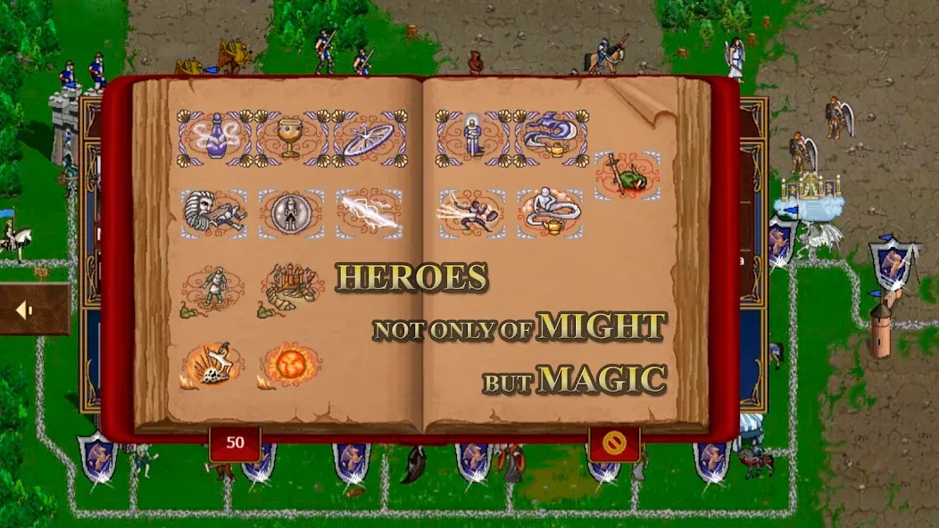 Взлом Heroes 3 of Might: Magic TD  [МОД Mega Pack] — полная версия apk на Андроид screen 3