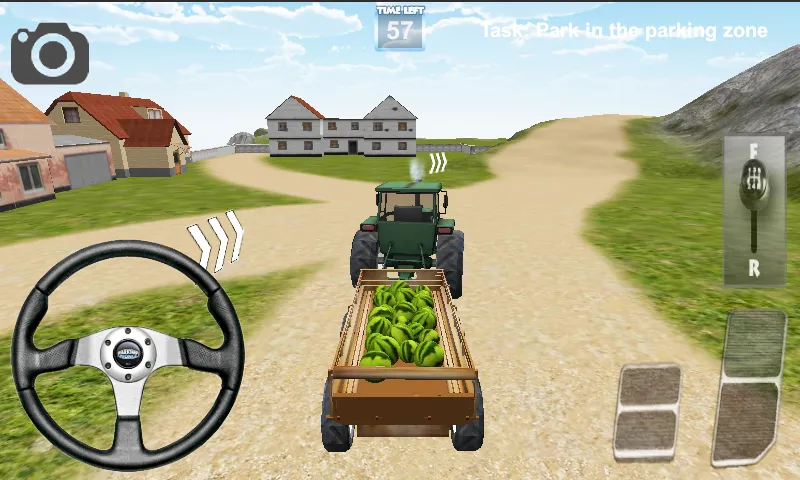 Скачать взломанную Tractor Farming Simulator 3D  [МОД Бесконечные монеты] — последняя версия apk на Андроид screen 2