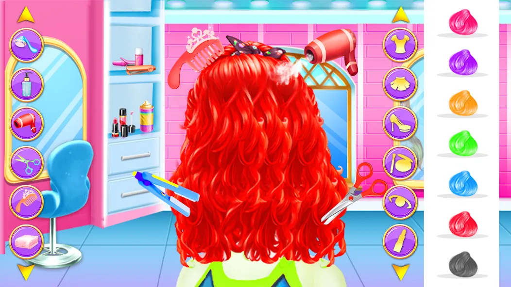 Взлом Fashion Braid Hairstyles Salon  [МОД Все открыто] — полная версия apk на Андроид screen 1