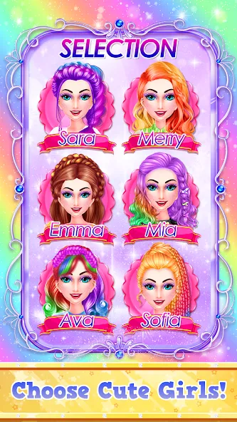 Взлом Fashion Braid Hairstyles Salon  [МОД Все открыто] — полная версия apk на Андроид screen 2