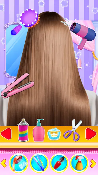 Взлом Fashion Braid Hairstyles Salon  [МОД Все открыто] — полная версия apk на Андроид screen 5