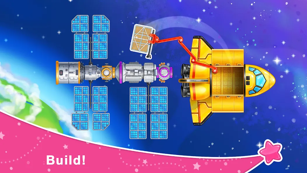 Взлом Rocket 4 space games Spaceship  [МОД Много монет] — полная версия apk на Андроид screen 3