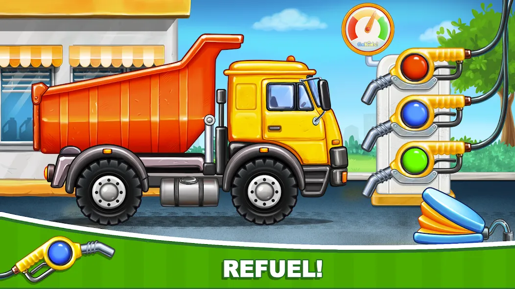 Скачать взломанную Car games Bulldozer for kids 5  [МОД Бесконечные деньги] — полная версия apk на Андроид screen 2